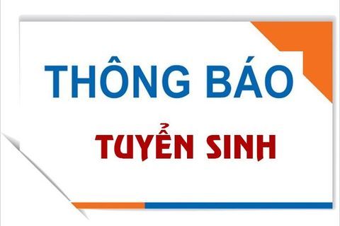 Thông báo tuyển sinh vào lớp 1 trường Tiểu học Trần Cao Vân Phường Khánh Xuân